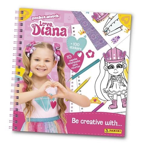 BE CREATIVE WITH... LOVE DIANA (2) | 9788411012027 | PANINI ESPAÑA S.A. | Llibreria La Gralla | Llibreria online de Granollers