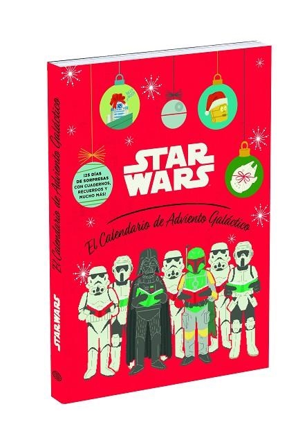 STAR WARS CALENDARIO DE ADVIENTO | 9788413423722 | AA. VV. | Llibreria La Gralla | Llibreria online de Granollers