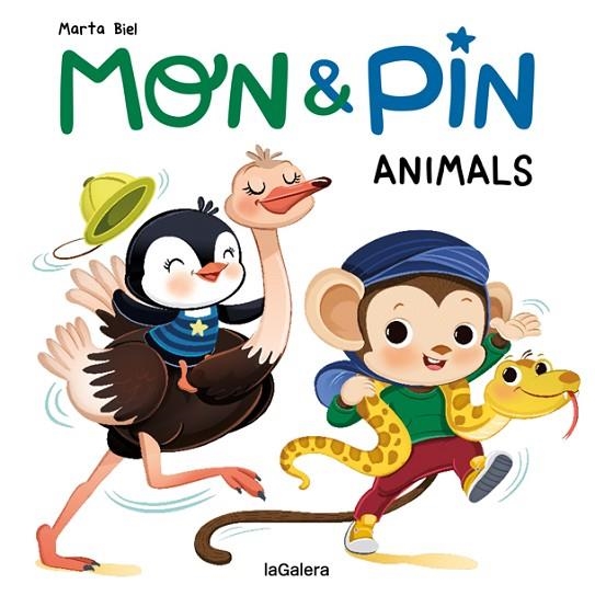 MON & PIN. ANIMALS | 9788424671440 | BIEL, MARTA | Llibreria La Gralla | Librería online de Granollers