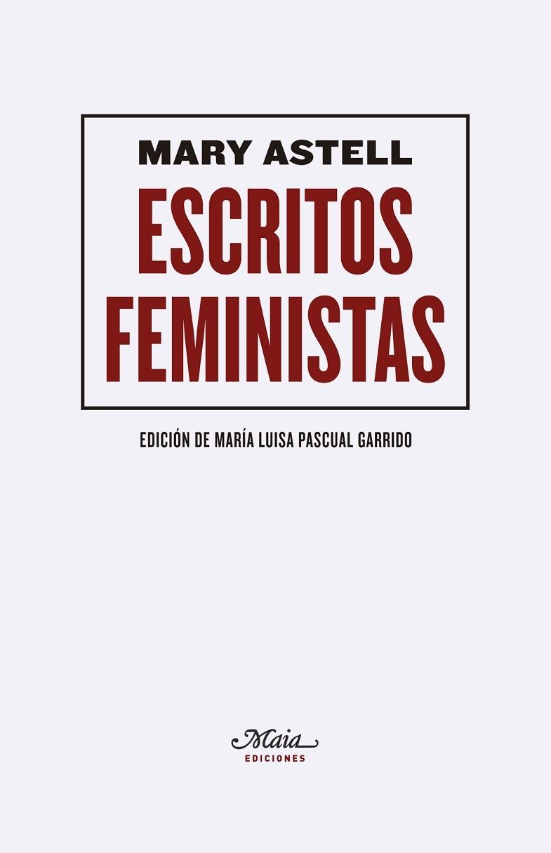 ESCRITOS FEMINISTAS | 9788492724512 | ASTELL, MARY | Llibreria La Gralla | Llibreria online de Granollers