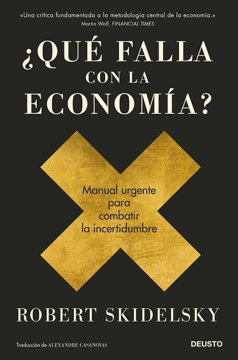 QUÉ FALLA CON LA ECONOMÍA? | 9788423432042 | SKIDELSKY, ROBERT | Llibreria La Gralla | Llibreria online de Granollers