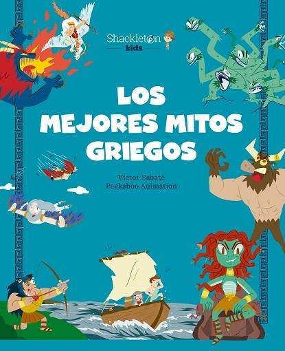 MEJORES MITOS GRIEGOS, LOS  | 9788413611204 | SABATÉ, VÍCTOR | Llibreria La Gralla | Llibreria online de Granollers