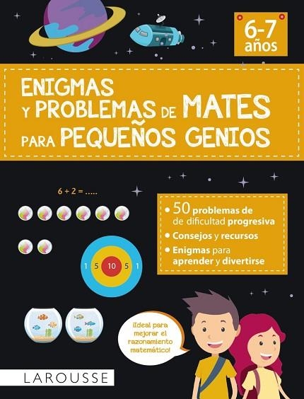 ENIGMAS Y PROBLEMAS DE MATES PARA PEQUEÑOS GENIOS (6-7 AÑOS) | 9788418882869 | URVOY, DELPHINE | Llibreria La Gralla | Llibreria online de Granollers