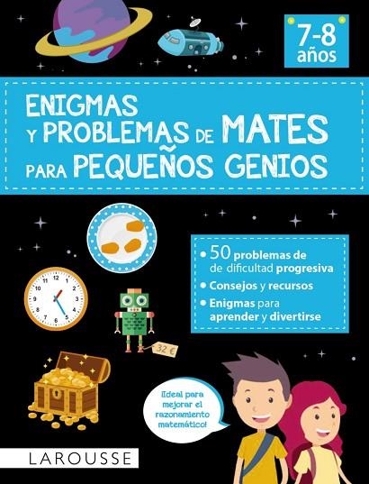 ENIGMAS Y PROBLEMAS DE MATES PARA PEQUEÑOS GENIOS (7-8 AÑOS) | 9788418882883 | URVOY, DELPHINE | Llibreria La Gralla | Llibreria online de Granollers