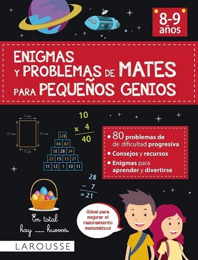 ENIGMAS Y PROBLEMAS DE MATES PARA PEQUEÑOS GENIOS (8-9 AÑOS) | 9788418882906 | MEYER, AURORE | Llibreria La Gralla | Llibreria online de Granollers