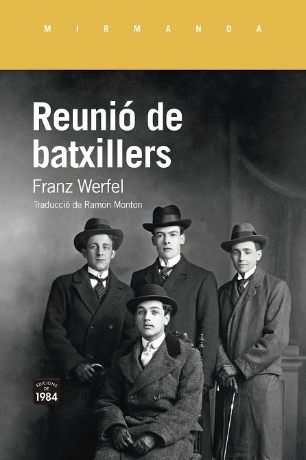 REUNIÓ DE BATXILLERS | 9788418858178 | WERFEL, FRANZ | Llibreria La Gralla | Librería online de Granollers