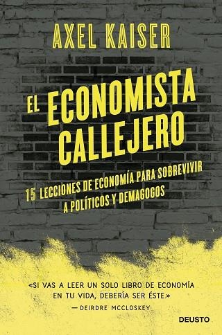 ECONOMISTA CALLEJERO, EL  | 9788423433674 | KAISER BARENTS-VON HOHENHAGEN, AXEL | Llibreria La Gralla | Llibreria online de Granollers