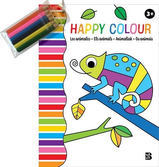 HAPPY COLOUR - LOS ANIMALES | 9789403228945 | BALLON | Llibreria La Gralla | Llibreria online de Granollers