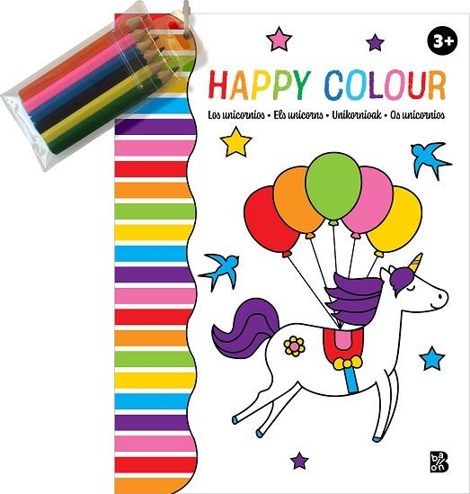 HAPPY COLOUR - LOS UNICORNIOS | 9789403228938 | BALLON | Llibreria La Gralla | Llibreria online de Granollers