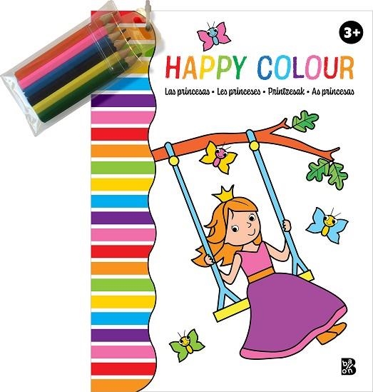 HAPPY COLOUR - LAS PRINCESAS | 9789403228921 | BALLON | Llibreria La Gralla | Llibreria online de Granollers