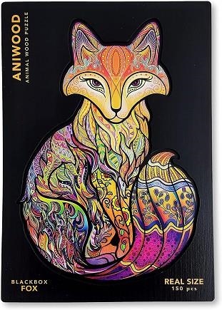 ANIWOOD FOX M | 7243736612090 | ANIMAL WOOD PUZZLE | Llibreria La Gralla | Llibreria online de Granollers