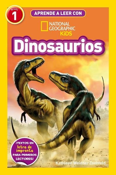 DINOSAURIOS APRENDE A LEER CON NATIONAL GEOGRAPHIC (NIVEL 1) | 9788482988238 | WEIDNER ZOEHFELD, KATHY | Llibreria La Gralla | Llibreria online de Granollers