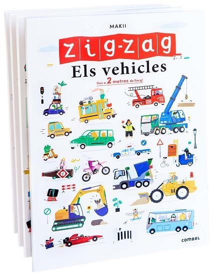 ZIG-ZAG ELS VEHICLES | 9788491018940 | MAKII | Llibreria La Gralla | Llibreria online de Granollers