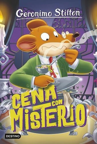 CENA CON MISTERIO | 9788408254003 | STILTON, GERONIMO | Llibreria La Gralla | Llibreria online de Granollers