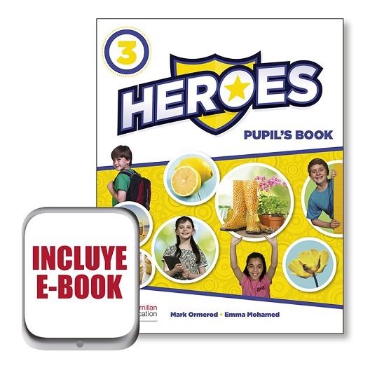 HEROES 3 PB (EBOOK) PK | 9781380008541 | MOHAMED, EMMA / ORMEROD, MARK | Llibreria La Gralla | Llibreria online de Granollers