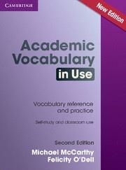 ACADEMIC VOCABULARY IN USE EDITION WITH ANSWERS | 9781107591660 | MCCARTHY,MICHAEL / O'DELL,FELICITY | Llibreria La Gralla | Llibreria online de Granollers