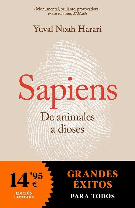 SAPIENS  DE ANIMALES A DIOSES | 9788466342285 | HARARI, YUVAL NOAH | Llibreria La Gralla | Llibreria online de Granollers