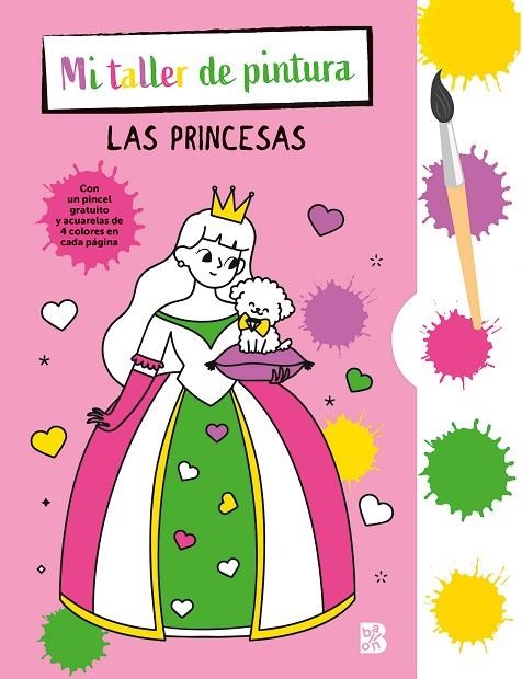 MI TALLER DE PINTURA CON PINCEL Y ACUARELAS - PRINCESAS | 9789403229966 | VVAA | Llibreria La Gralla | Llibreria online de Granollers