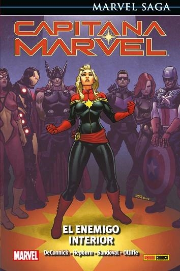  ENEMIGO INTERIOR, EL  MARVEL SAGA CAPITANA MARVEL 3 | 9788413340869 | VVAA | Llibreria La Gralla | Llibreria online de Granollers