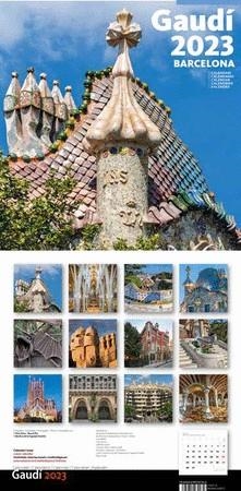 2023 CALENDARI 30X30 GAUDÍ 1-A | 8424455230072 | TRIANGLE POSTALS | Llibreria La Gralla | Llibreria online de Granollers