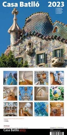 2023 CALENDARI 16X16 CASA BATLLÓ (PARET) | 8424455230249 | TRIANGLE POSTALS | Llibreria La Gralla | Llibreria online de Granollers