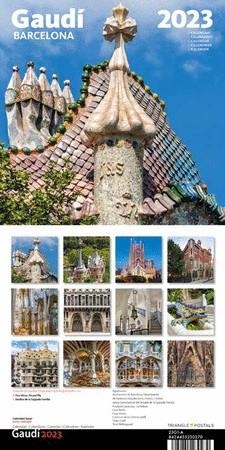 2023 CALENDARI 16X16 GAUDÍ 1-A (PARET) | 8424455230270 | TRIANGLE POSTALS | Llibreria La Gralla | Llibreria online de Granollers