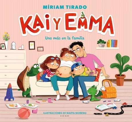 UNO MÁS EN LA FAMILIA KAI Y EMMA 3  | 9788418688348 | TIRADO, MÍRIAM ;  MORENO, MARTA | Llibreria La Gralla | Llibreria online de Granollers