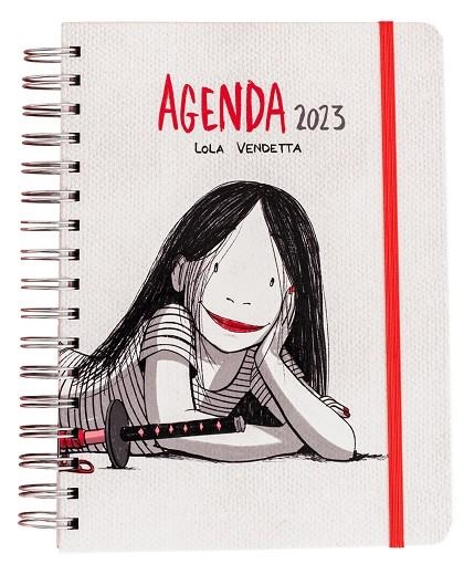 AGENDA ANUAL SEMANA VISTA 2023 LOLA VENDETTA | 9788418195648 | RIBA ROSSY, RAQUEL | Llibreria La Gralla | Llibreria online de Granollers