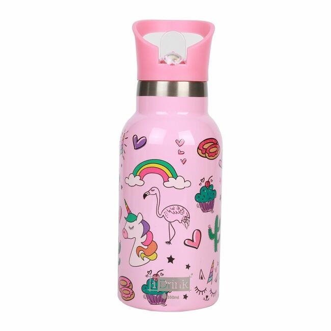 AMPOLLA TERMICA IDRINK KIDS UNICORN | 8057711467358 | Llibreria La Gralla | Llibreria online de Granollers