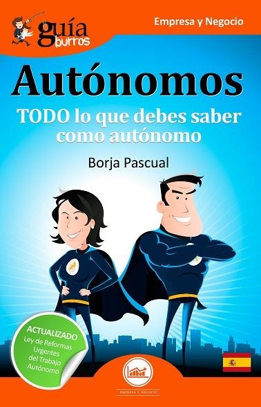 GUIABURROS: AUTÓNOMOS | 9788494645723 | PASCUAL IRIBARREN, BORJA | Llibreria La Gralla | Llibreria online de Granollers