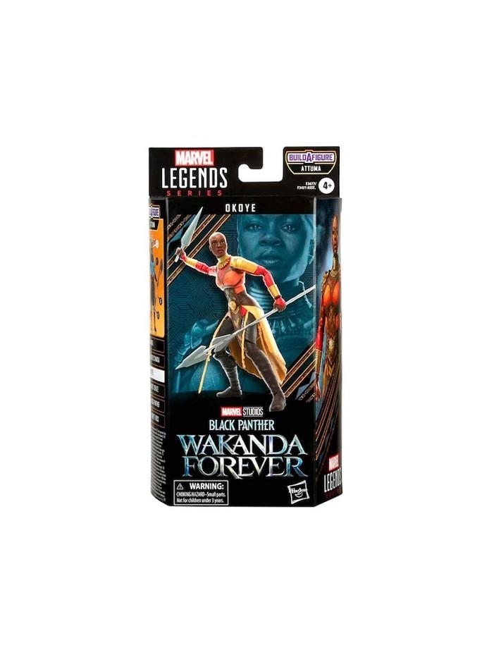 OKOYE FIGURA 15 CM BLACK PANTHER WAKANDA FOREVER MARVEL LEGENDS F36775X0 | 5010993938971 | HASBRO | Llibreria La Gralla | Llibreria online de Granollers