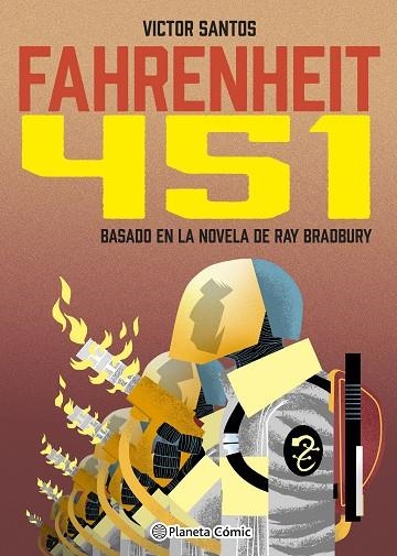 FAHRENHEIT 451 (NOVELA GRÁFICA) | 9788411404273 | SANTOS, VÍCTOR | Llibreria La Gralla | Llibreria online de Granollers