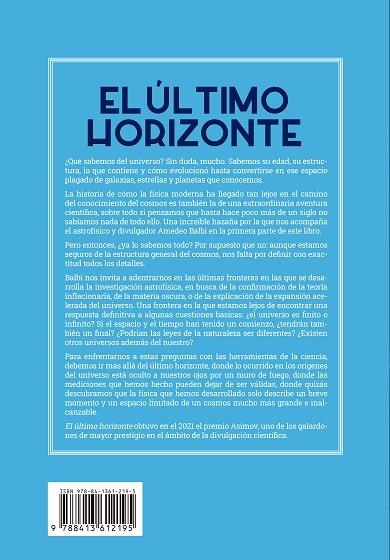 ÚLTIMO HORIZONTE, EL | 9788413612195 | BALBI, AMEDEO | Llibreria La Gralla | Llibreria online de Granollers