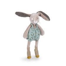 PELUIX MOULIN ROTY CONILL VESTIT BLAU TROIS PETITS LAPINS | 3575676780244 | 678024 | Llibreria La Gralla | Llibreria online de Granollers