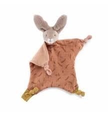 DOUDOU MOULIN ROTY CONILL VESTIT TARONJA TROIS PETITS LAPINS | 3575676780169 | 678016 | Llibreria La Gralla | Llibreria online de Granollers