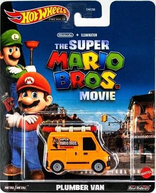 PLUMBER VAN THE SUPER MARIO BROS. MOVIE HOT WHEELS PREMIUM CARS | 1947351000886 | HOT WHEELS | Llibreria La Gralla | Llibreria online de Granollers