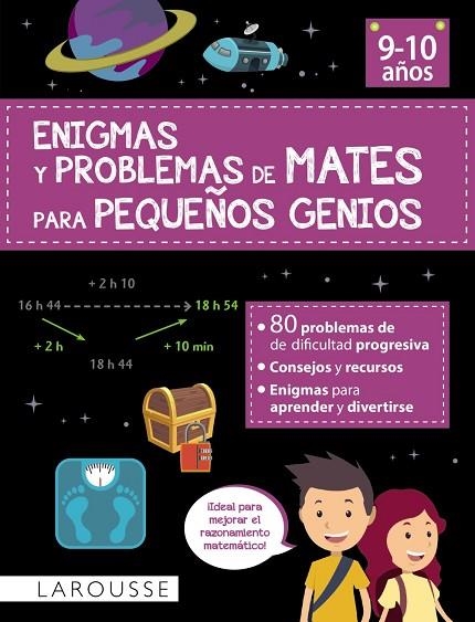 ENIGMAS Y PROBLEMAS DE MATES PARA PEQUEÑOS GENIOS (9-10 AÑOS) | 9788419436757 | AURIOL, SYLVAINE | Llibreria La Gralla | Llibreria online de Granollers