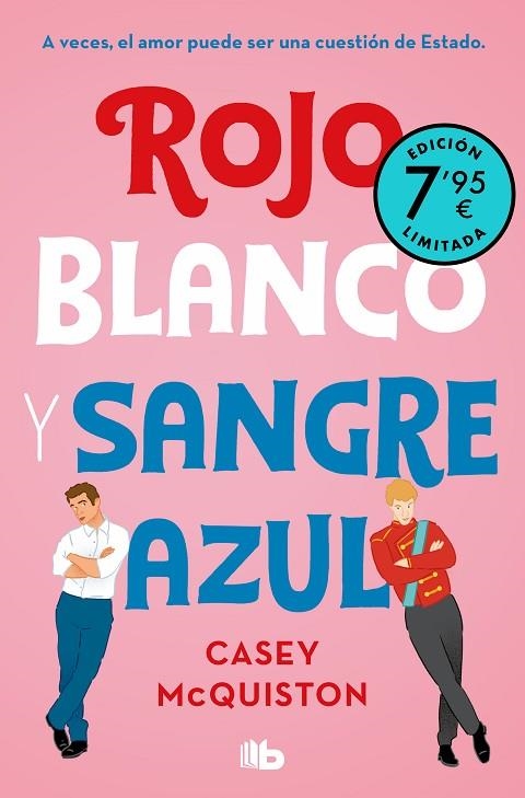 ROJO, BLANCO Y SANGRE AZUL (EDICIÓN LIMITADA A PRECIO ESPECIAL) | 9788413146560 | MCQUISTON, CASEY | Llibreria La Gralla | Llibreria online de Granollers