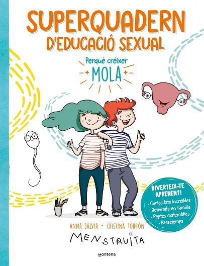 SUPERQUADERN D'EDUCACIÓ SEXUAL | 9788419501172 | TORRÓN (MENSTRUITA), CRISTINA;  SALVIA, ANNA | Llibreria La Gralla | Llibreria online de Granollers