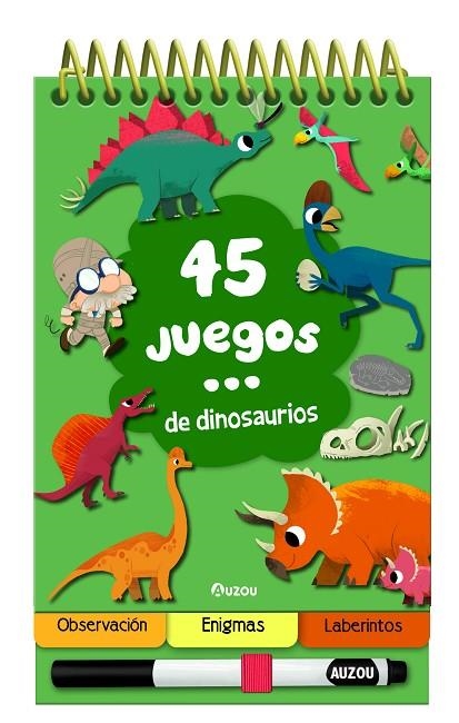 45 JUEGOS... DE DINOSAURIOS | 9791039522625 | VVAA | Llibreria La Gralla | Llibreria online de Granollers