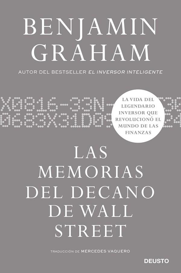 MEMORIAS DEL DECANO DE WALL STREET, LAS  | 9788423435968 | GRAHAM, BENJAMIN | Llibreria La Gralla | Llibreria online de Granollers