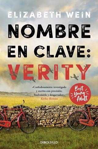 NOMBRE EN CLAVE VERITY (BEST YOUNG ADULT) | 9788466367585 | WEIN, ELIZABETH | Llibreria La Gralla | Llibreria online de Granollers