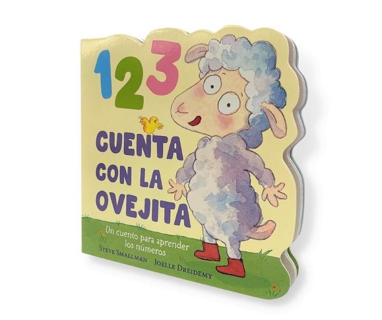 1 2 3 CUENTA CON LA OVEJITA (LA OVEJITA QUE VINO A CENAR. LIBRO DE CARTÓN) | 9788448865078 | SMALLMAN, STEVE ;  DREIDEMY, JOËLLE | Llibreria La Gralla | Llibreria online de Granollers