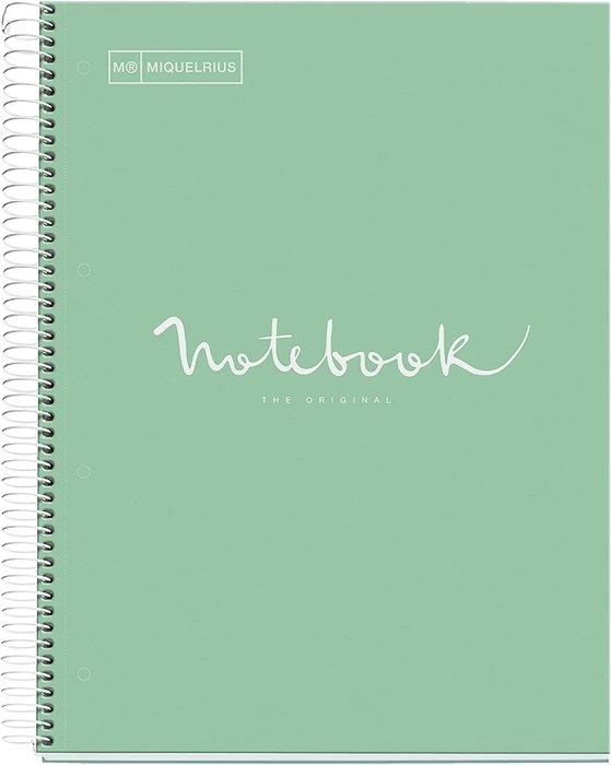 LLIBRETA NBOOK 5 COLORS A4 MR QUADRICULA 90G EMOTIONS MENTA | 8422593466858 | 46685 | Llibreria La Gralla | Llibreria online de Granollers