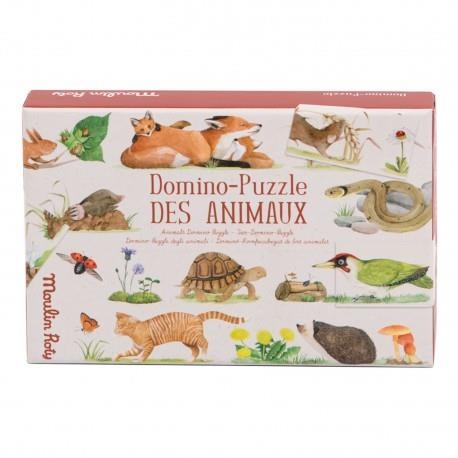 DOMINO-PUZZLE DELS ANIMALS | 3575677124191 | MOULIN ROTY | Llibreria La Gralla | Llibreria online de Granollers