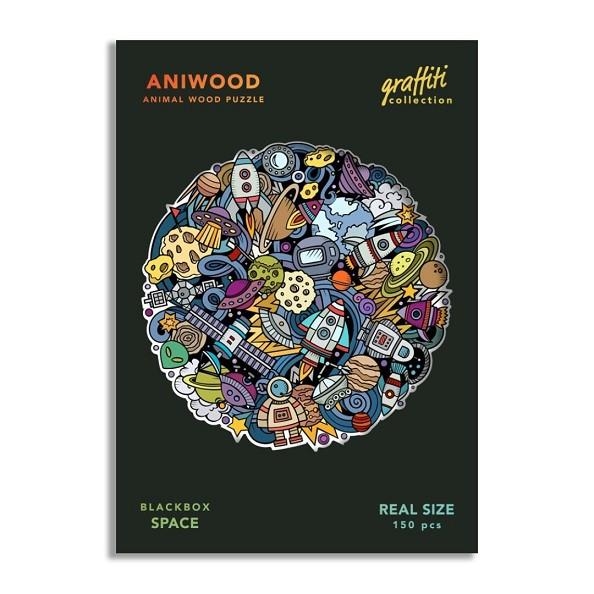 PUZZLE ANIWOOD GRAFFITI COLLECTION ESPAI M | 7301706740690 | ANIWOOD | Llibreria La Gralla | Llibreria online de Granollers