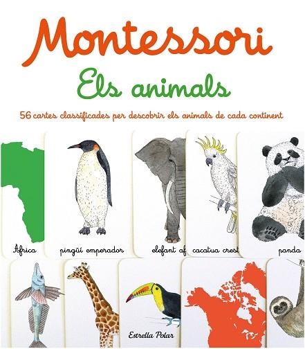 MONTESSORI. ELS ANIMALS | 9788413894676 | HERRMANN, ÈVE / TCHOUKRIEL, EMMANUELLE | Llibreria La Gralla | Librería online de Granollers
