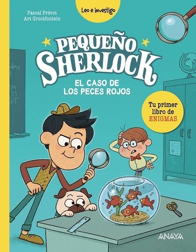 PEQUEÑO SHERLOCK: EL CASO DE LOS PECES ROJOS | 9788414335185 | PRÉVOT, PASCAL | Llibreria La Gralla | Llibreria online de Granollers