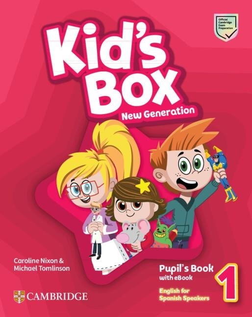 KID'S BOX NEW GENERATION ENGLISH FOR SPANISH SPEAKERS LEVEL 1 PUPIL'S BOOK WITH | 9788413224350 | NIXON, CAROLINE / TOMLINSON, MICHAEL | Llibreria La Gralla | Llibreria online de Granollers