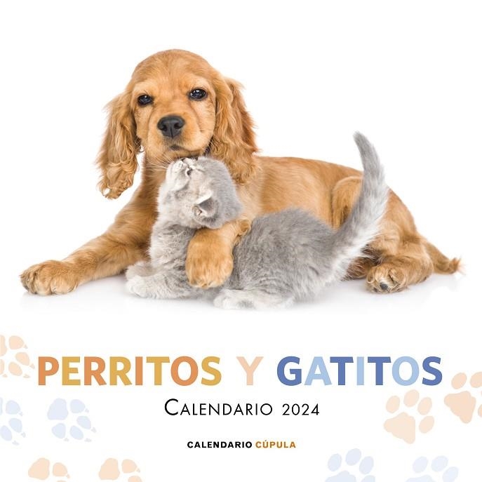 CALENDARIO PERRITOS Y GATITOS 2024 | 9788448038083 | AA. VV. | Llibreria La Gralla | Librería online de Granollers